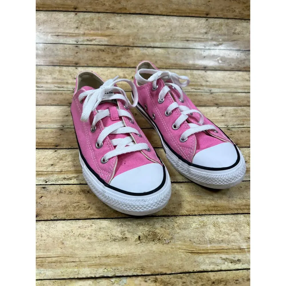 Converse Chuck Taylor All Star Ox 3J238 Pink Girl Shoes Low Top Little Kid 2
